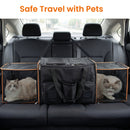 2 in 1 Large Cat Carrier for 2 Cats with Rolling Wheels and Expandable Design by HouseOfZazla