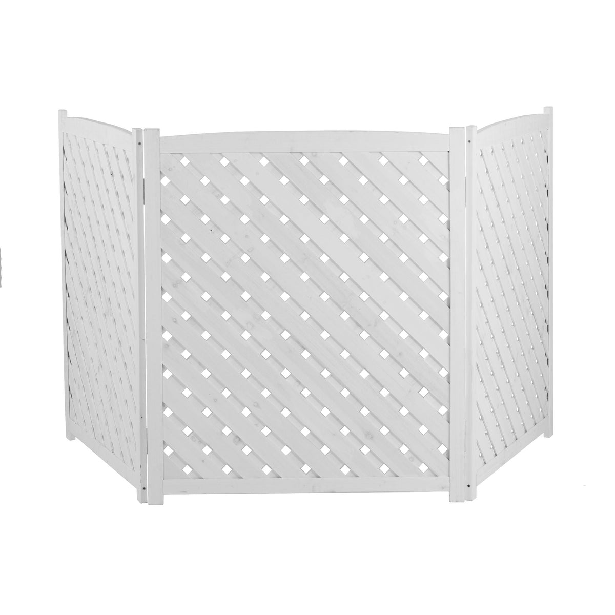 Outdoor 3 Panel Air Conditioner Fence Screen, photo 15 of 19