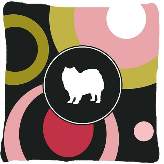 American Eskimo Decorative   Canvas Fabric Pillow