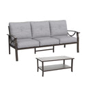 Patio Furniture Set with Coffee Table and Cushions for Backyard by HouseOfZazla