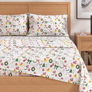 Turkish Cotton Christmas Flannel Sheet - Whittaker Collection by Great Bay Home