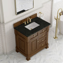 James Martin Brookfield 36" Single Bathroom Vanity, Honey Oak
