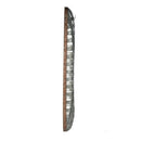 Metal Wall Art With Grid Pattern - Silver by HouseOfZazla