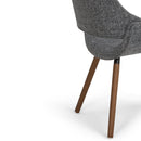 Malden - Upholstered Bentwood Dining Chair by HouseOfZazla