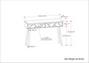Jager - Console Table - Natural by HouseOfZazla