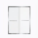 Double Sliding Shower Door With Explosion Proof Film by HouseOfZazla