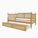 Traditional Style Rattan Daybed, No Box Spring Needed by HouseOfZazla