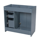 Retro Style Bathroom Vanity, 3 Drawers & Soft Closing Doors by HouseOfZazla