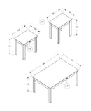 Table Set, Coffee, End, Side, Accent For Living Room Transitional (Set of 3) by Unique Piece Furniture