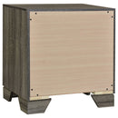 Funston - 4 Piece Queen Bedroom Set With Upholstered Headboard - Oak by HouseOfZazla