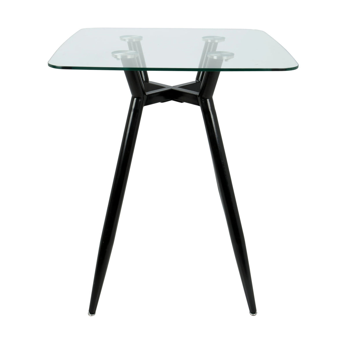 Clara - Mid Century Modern Square Table, photo 6 of 8