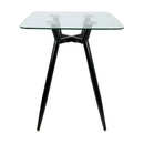 Clara - Mid Century Modern Square Table by HouseOfZazla