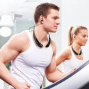 Wireless Neckband Headphones V5.0 Sweat-proof Sport Headsets Earbuds In-Ear Magnetic Neckbands Stereo Earphone Deep Bass Earphone w/Mic