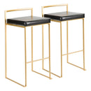 Fuji - Contemporary / Glam & Quality Construction Barstool by Unique Piece Furniture