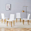 Modern Dining Chairs With Metal Legs by HouseOfZazla