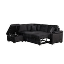 Sleeper Sofa Bed, 2 In 1 Pull Out Sofa Bed L Shape Couch With Storage Ottoman For Living Room, Bedroom Couch And Small Apartment by HouseOfZazla