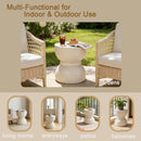 U_Style Outdoor Concrete Side Table by HouseOfZazla