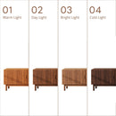 TV Stand With Legs, Media Console, 4 Cabinets For Living Room - Natural Wood by HouseOfZazla