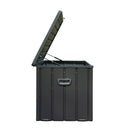 100 Gallon Outdoor Storage Deck Box Waterproof, Large Patio Storage Bin by HouseOfZazla