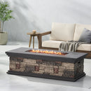 Fire Pit With Lightweight Concrete And Steel Frame by HouseOfZazla