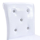 Bar Chairs With Crystal Clasp Design (Set of 2)