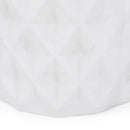 Outdoor Lightweight Concrete Side Table - Antique White by HouseOfZazla