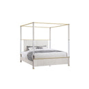 Malco - 4 Post Bed With Upholstered Headboard by Unique Piece Furniture