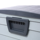 All Weather UV Pool Deck Box Storage Shed Bin with Wheels by HouseOfZazla