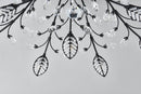 15-Light Chandelier Crystal Ceiling Lamp
