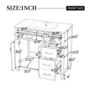 Bathroom Vanity With Sink, Soft Close Doors & Drawers - Wood by HouseOfZazla