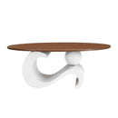 White Nesting Coffee Table Set of 2 by HouseOfZazla
