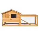 62 Inch Backyard Wooden Hutch Coop House by LJGDeals