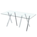 Dining Table With Transparent Surface by HouseOfZazla