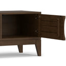 Harper - Low TV Media Stand - Walnut Brown by HouseOfZazla