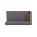 Aston 4 Piece Sofa Set - Dark Gray by HouseOfZazla