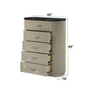 Travonte - Chest - Gray / Beige by Unique Piece Furniture