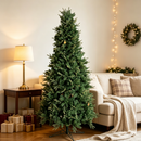 6.5 FT Slim Realistic PE/PVC Hybrid Christmas Tree
