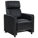 Warren - 5 Seater Home Theater With 2 Wedge Consoles - Black