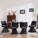 Modern Swivel Dining Chair With High Back by HouseOfZazla