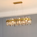 Crystal Chandelier Living Room Lights Simple
