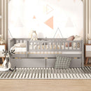 Multi Functional Wooden Daybed Bed