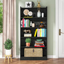 Library Bookshelf With Storage For Living Room by HouseOfZazla