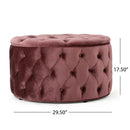 Modern Glam Ottoman Velvet by HouseOfZazla
