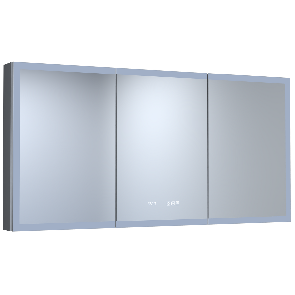 60 in. W x 30 in. H Rectangular Bathroom Mirror, photo 10 of 10