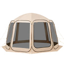 Screen House Tent, 12 x 11 ft, 10-12 Person Portable Canopy by HouseOfZazla