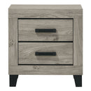 Mari - Nightstand - Light Gray Finish by Unique Piece Furniture