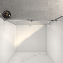 Frameless Sliding Shower Door - 56-60"W x 72"H