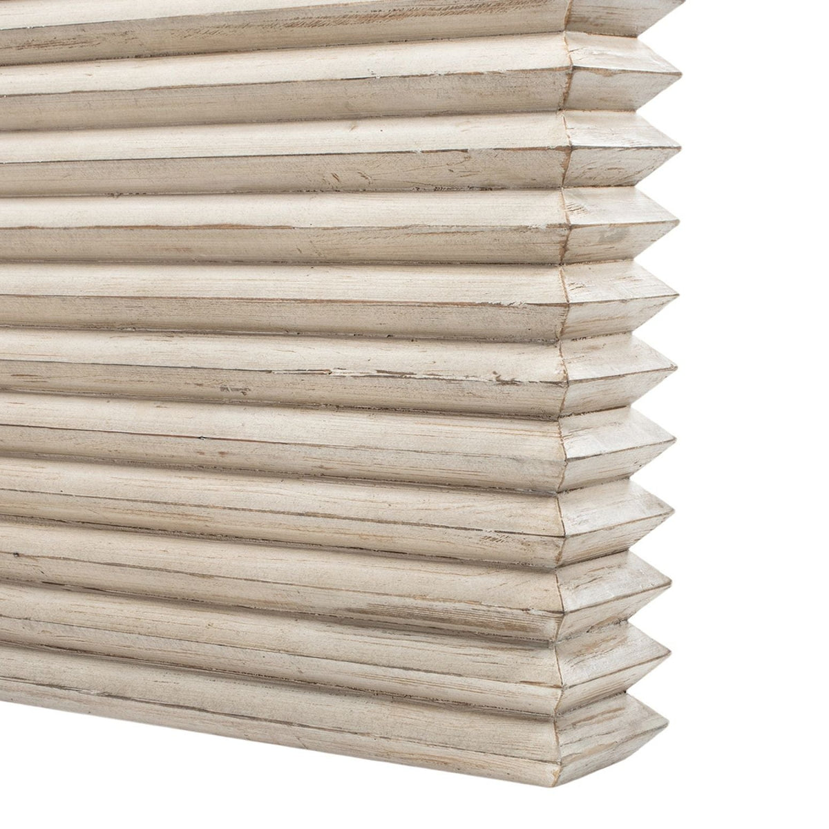 Veda - Geometric Waterfall Dining Table - White, photo 11 of 13