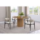 Chesley - Round Dining Table - Natural by HouseOfZazla