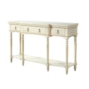 Retro Console Table With 3 Soft Close Drawers by HouseOfZazla